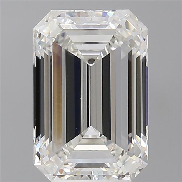 4.56 ct. emerald Lab Grown Diamond front image