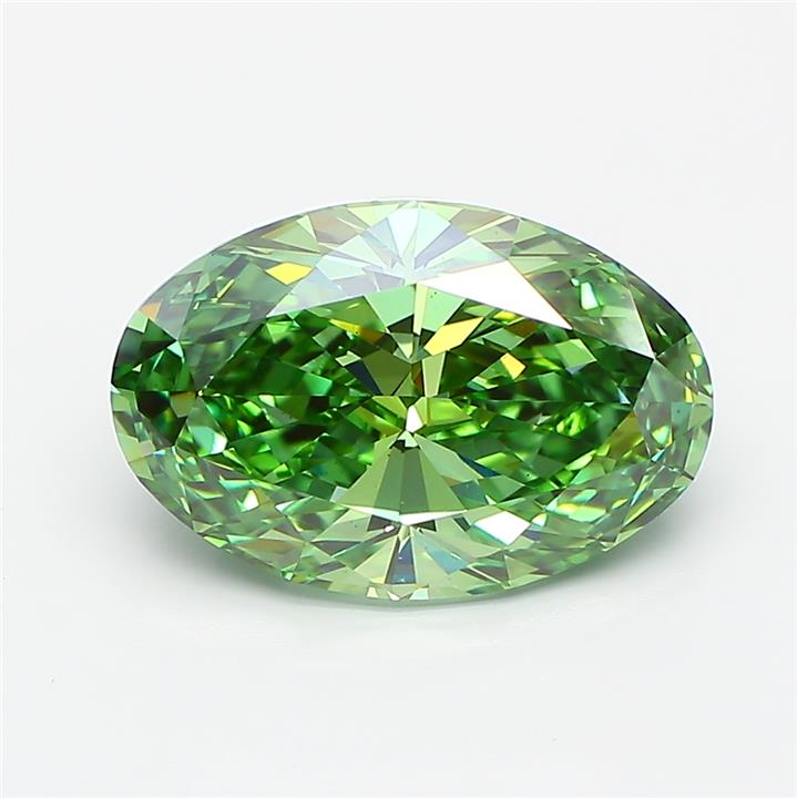 4.22 ct. oval Lab Grown Diamond front image