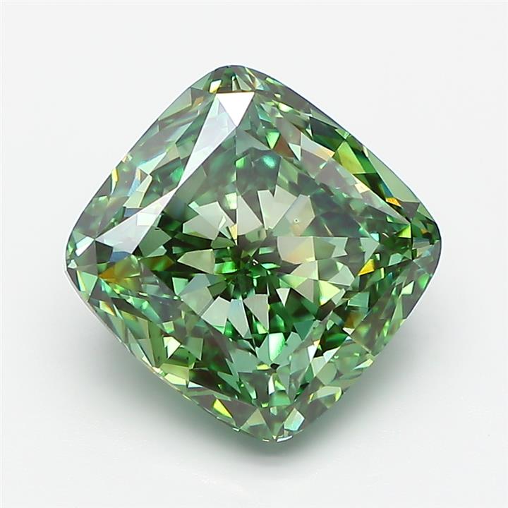 5.51 ct. cushion Lab Grown Diamond front image
