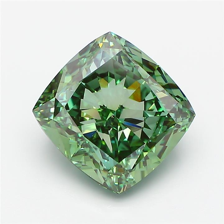5.01 ct. cushion Lab Grown Diamond front image