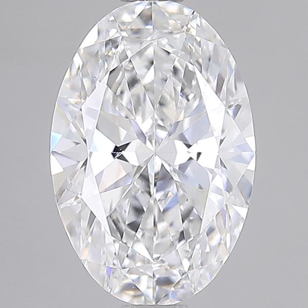 2.09 ct. oval Lab Grown Diamond front image