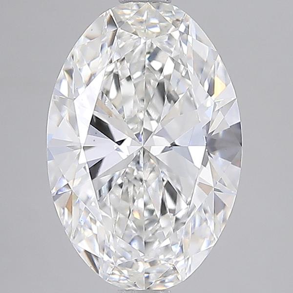 3.38 ct. oval Lab Grown Diamond front image