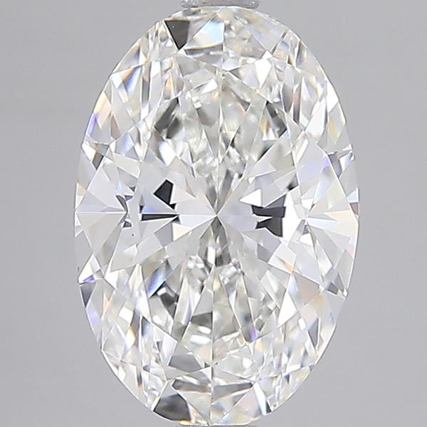 3.05 ct. oval Lab Grown Diamond front image