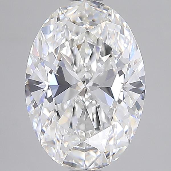 3.02 ct. oval Lab Grown Diamond front image