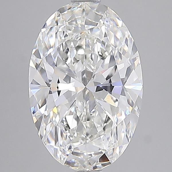 4.00 ct. oval Lab Grown Diamond front image