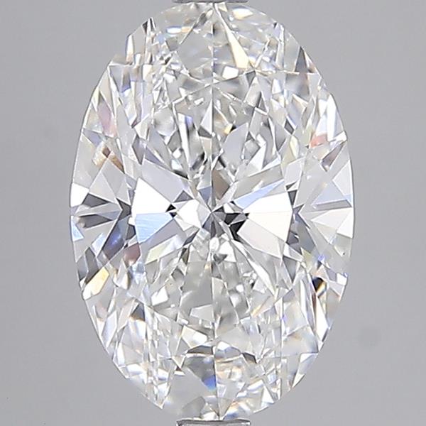 3.50 ct. oval Lab Grown Diamond front image