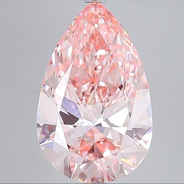 9.01 ct. pear Lab Grown Diamond front image
