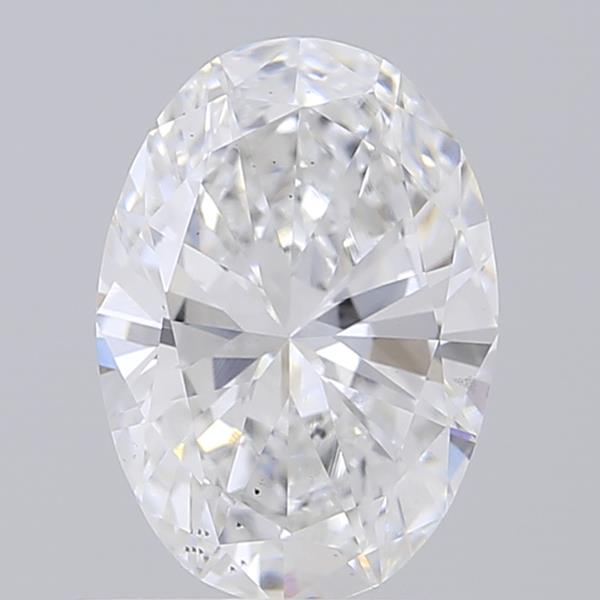 0.88 ct. oval Lab Grown Diamond front image
