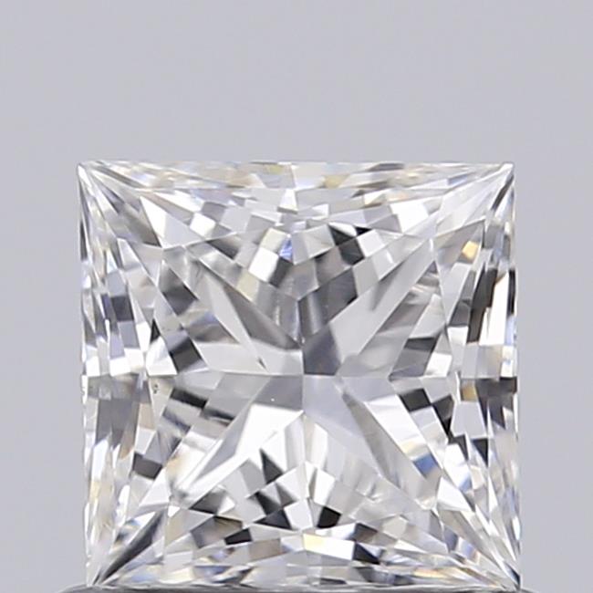 0.71 ct. princess Lab Grown Diamond front image