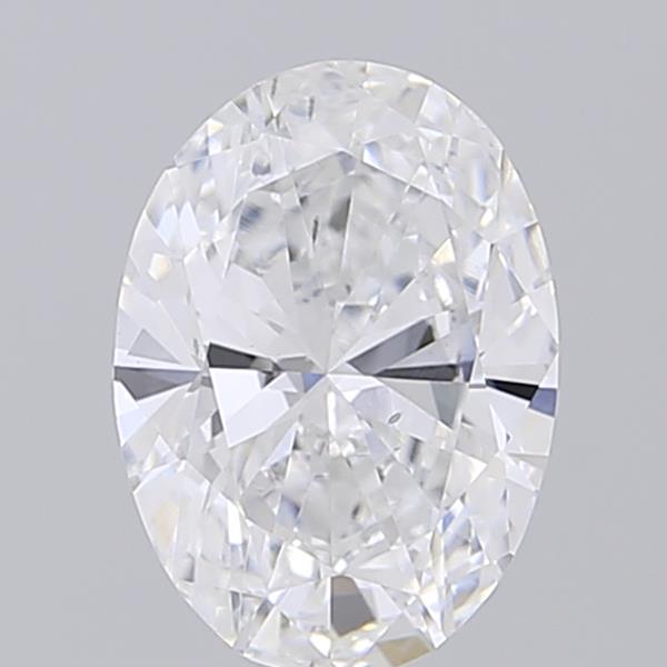 0.59 ct. oval Lab Grown Diamond front image