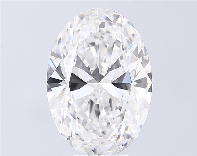 5.01 ct. oval Lab Grown Diamond front image