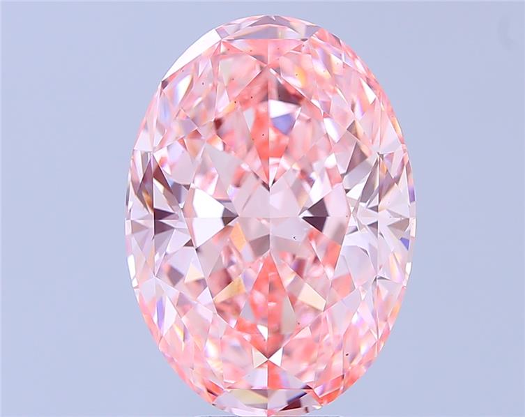 9.35 ct. oval Lab Grown Diamond front image