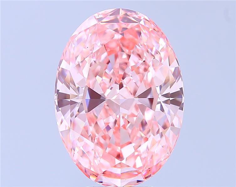 9.07 ct. oval Lab Grown Diamond front image