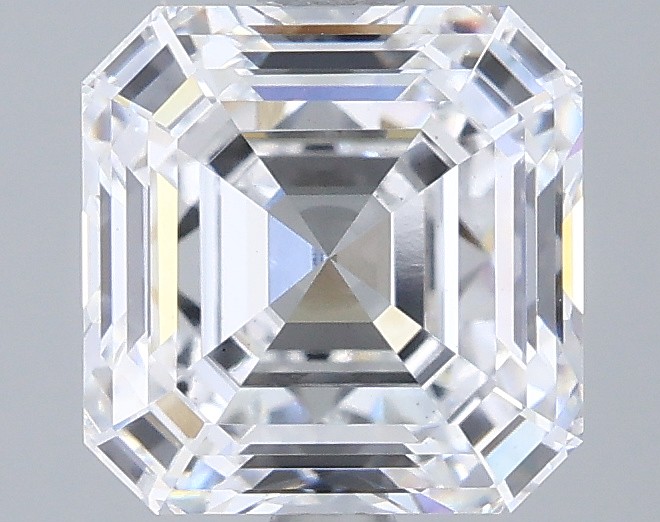 2.57 ct. asscher Lab Grown Diamond front image