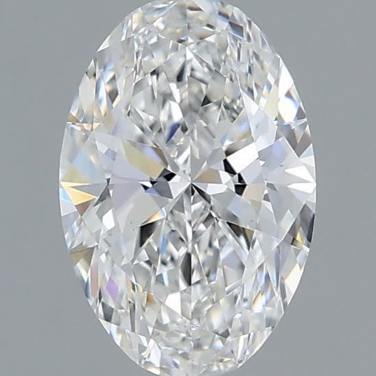 1.00 ct. oval Lab Grown Diamond front image