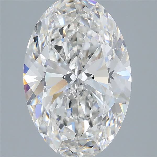 3.00 ct. oval Lab Grown Diamond front image