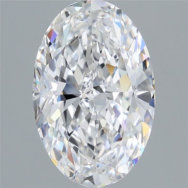3.09 ct. oval Lab Grown Diamond front image