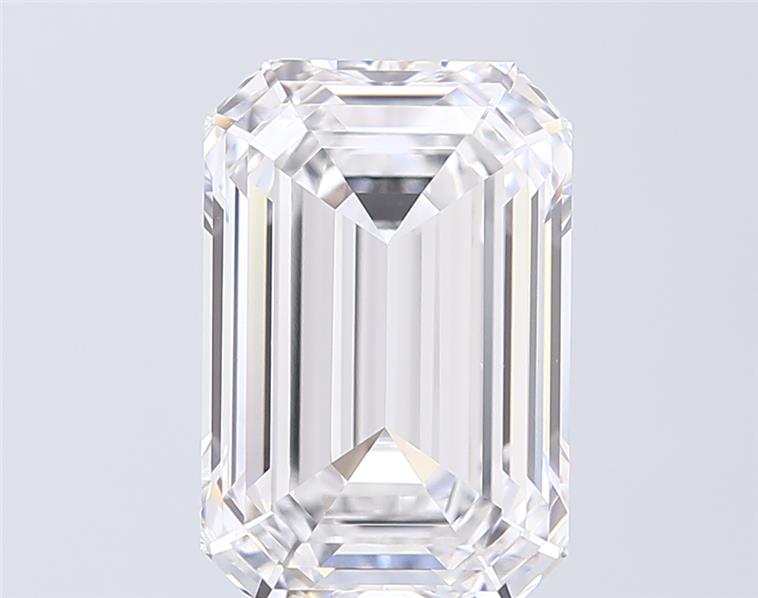 7.05 ct. emerald Lab Grown Diamond front image