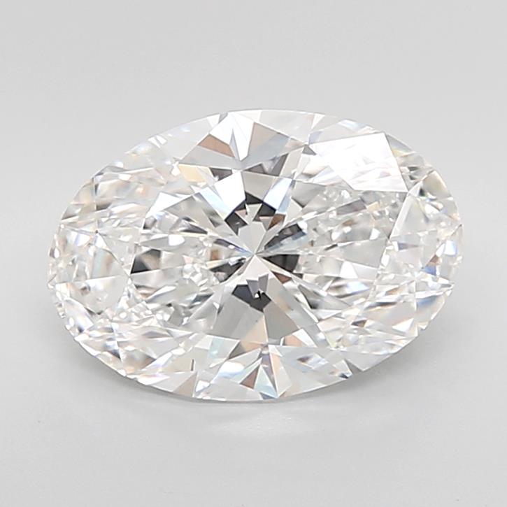 4.52 ct. oval Lab Grown Diamond front image