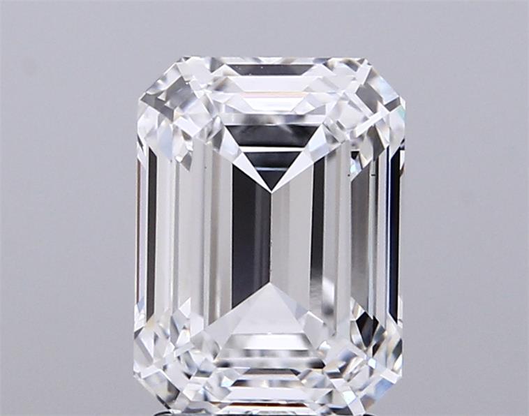 2.70 ct. emerald Lab Grown Diamond front image