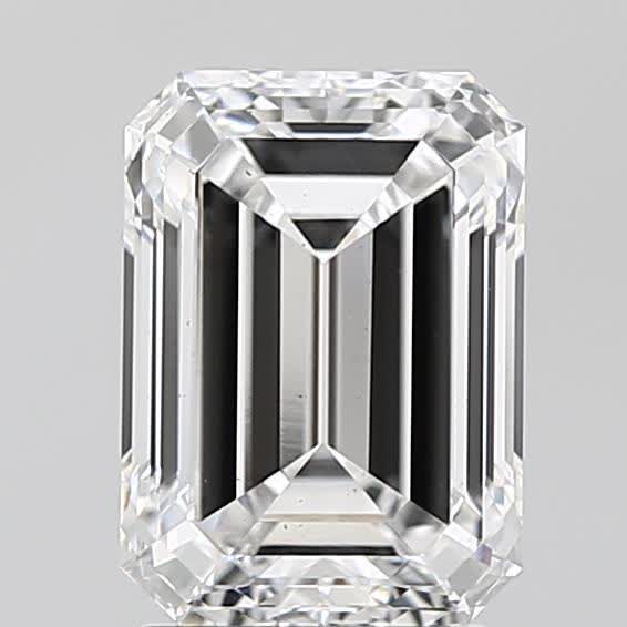2.52 ct. emerald Lab Grown Diamond front image