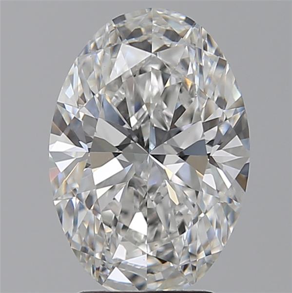 3.01 ct. oval Lab Grown Diamond front image