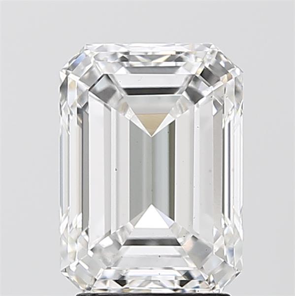 3.26 ct. emerald Lab Grown Diamond front image