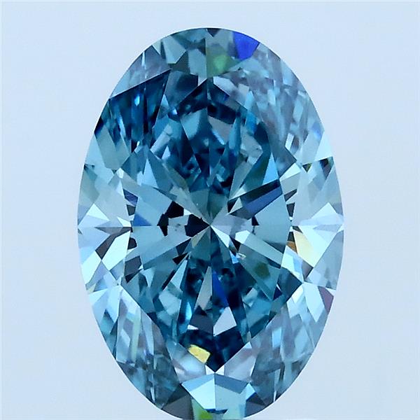2.01 ct. oval Lab Grown Diamond front image