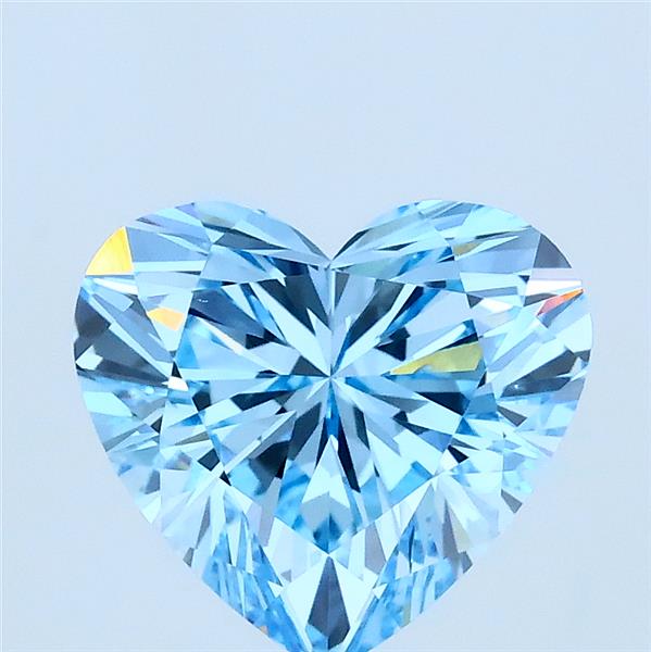 2.10 ct. heart Lab Grown Diamond front image
