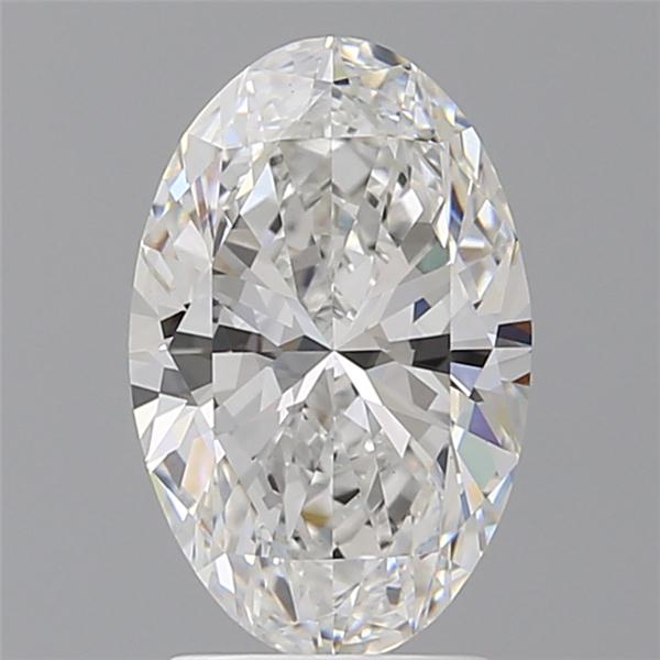 2.53 ct. oval Lab Grown Diamond front image