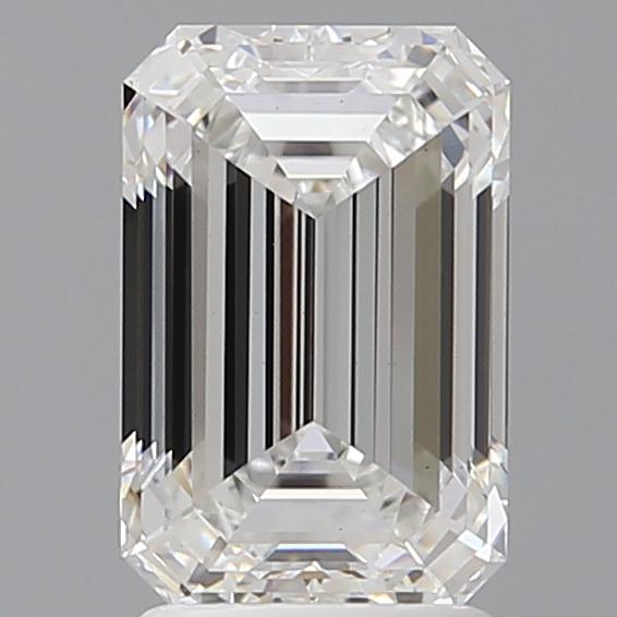 2.56 ct. emerald Lab Grown Diamond front image