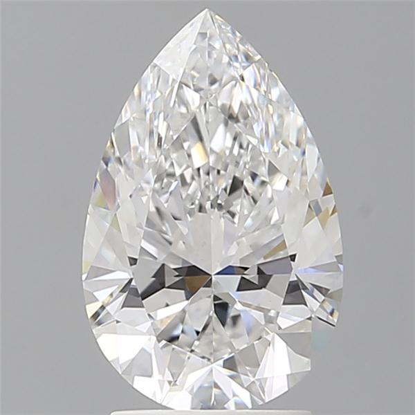 2.58 ct. pear Lab Grown Diamond front image