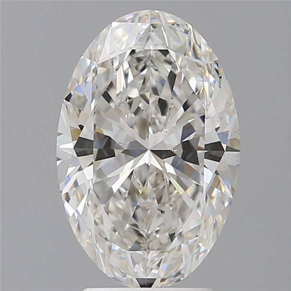 3.58 ct. oval Lab Grown Diamond front image