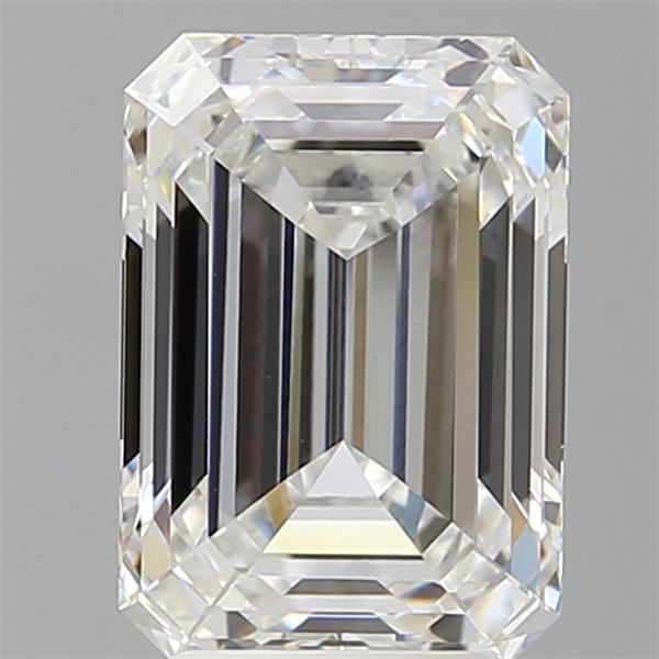 3.51 ct. emerald Lab Grown Diamond front image