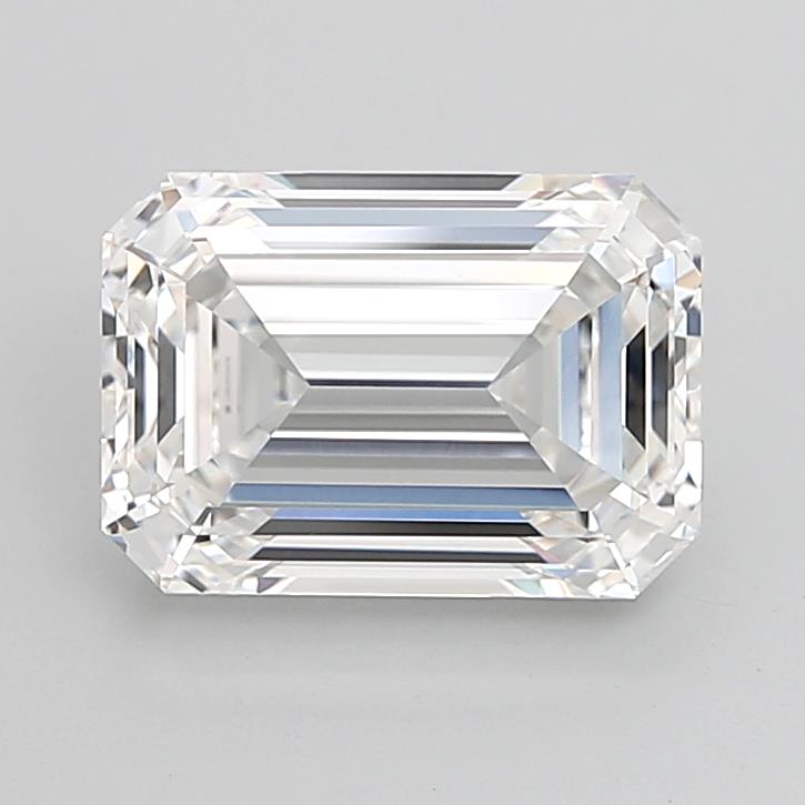 6.04 ct. emerald Lab Grown Diamond front image