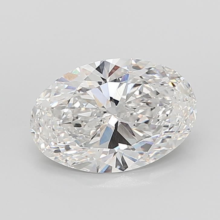 7.05 ct. oval Lab Grown Diamond front image