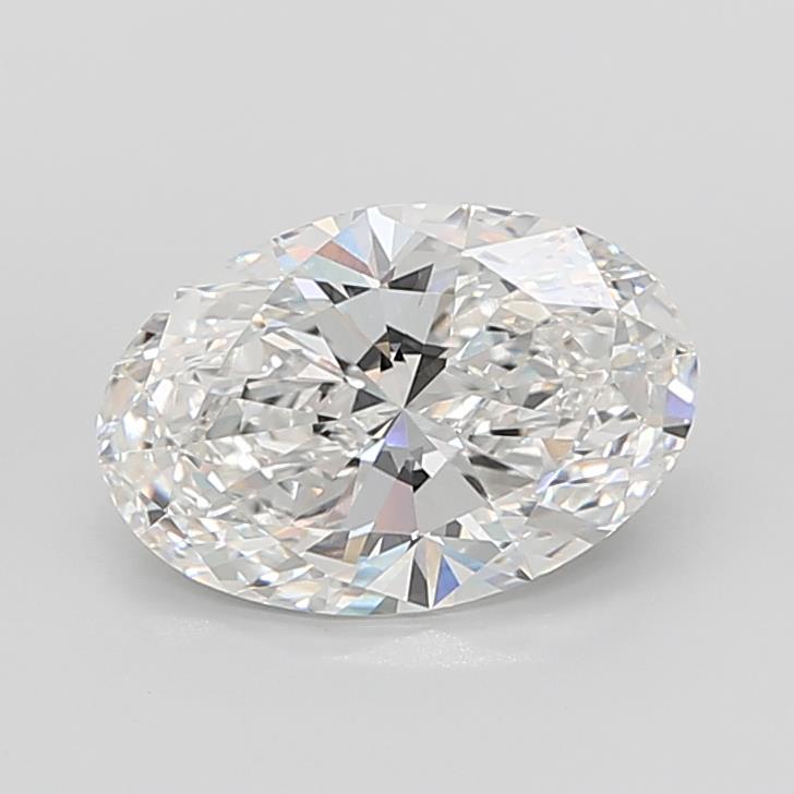 7.09 ct. oval Lab Grown Diamond front image
