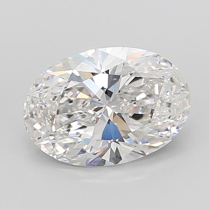 6.03 ct. oval Lab Grown Diamond front image