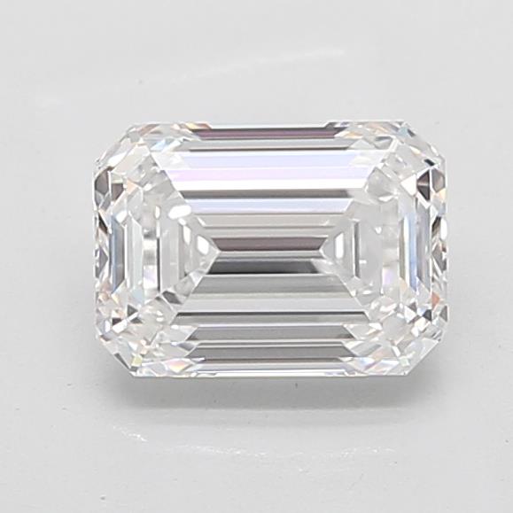 2.57 ct. emerald Lab Grown Diamond front image