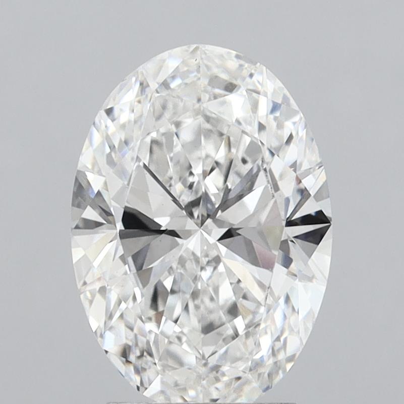 3.01 ct. oval Lab Grown Diamond front image