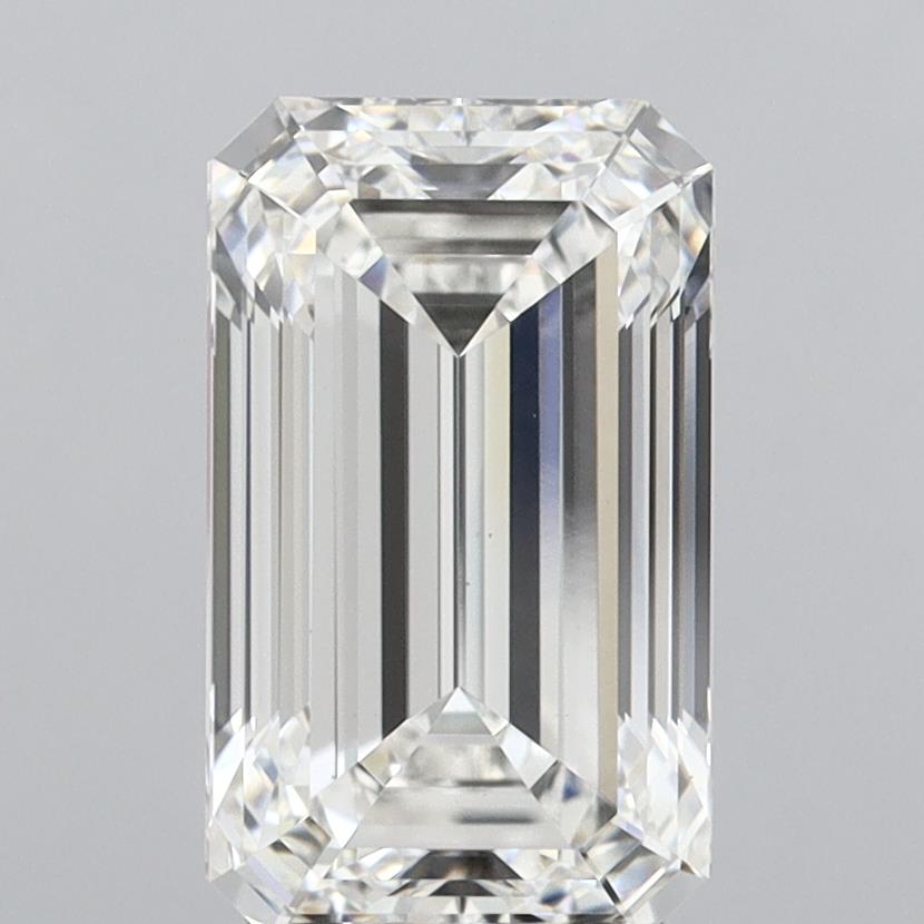 3.09 carat f VS1 EX Cut IGI emerald diamond