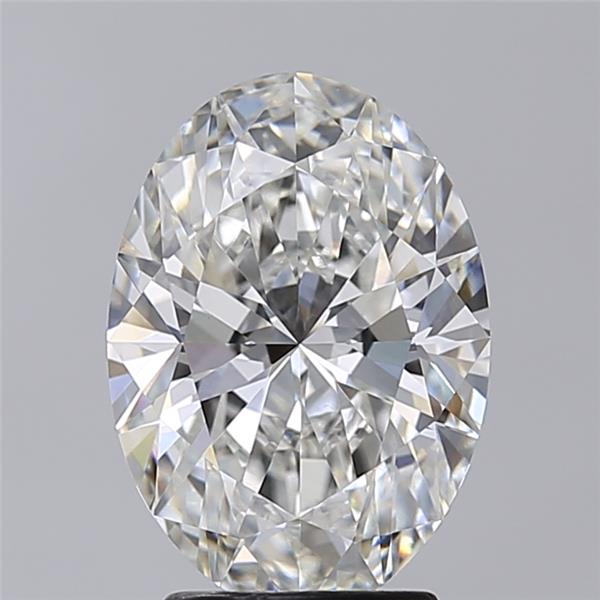 3.02 ct. oval Lab Grown Diamond front image