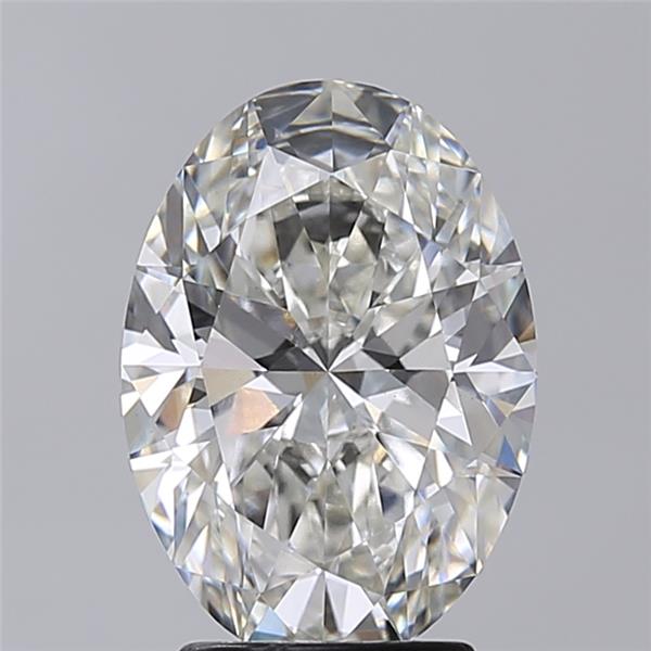 3.02 ct. oval Lab Grown Diamond front image