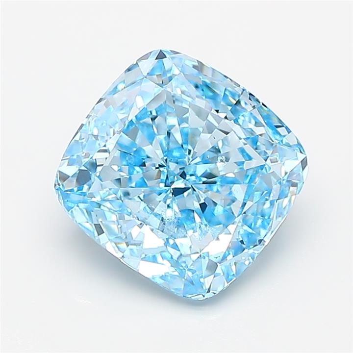 3.02 ct. cushion Lab Grown Diamond front image