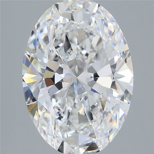4.53 ct. oval Lab Grown Diamond front image