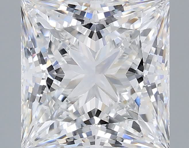2.55 ct. princess Lab Grown Diamond front image
