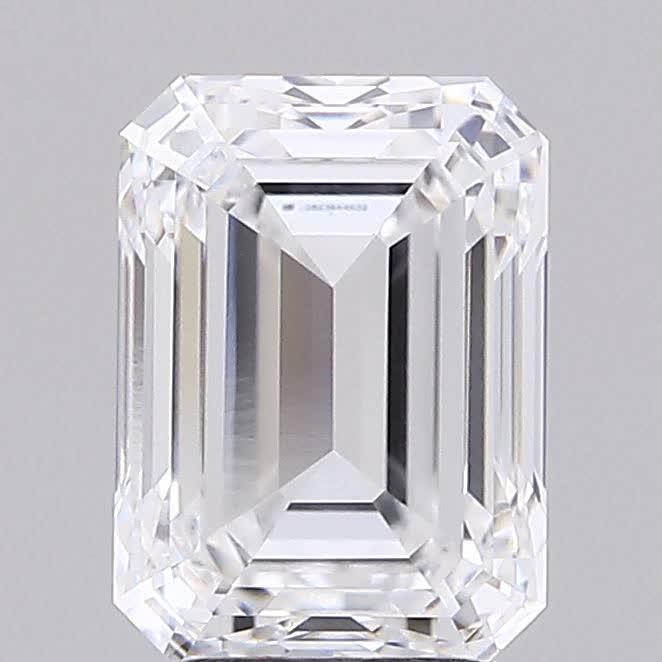 2.73 ct. emerald Lab Grown Diamond front image