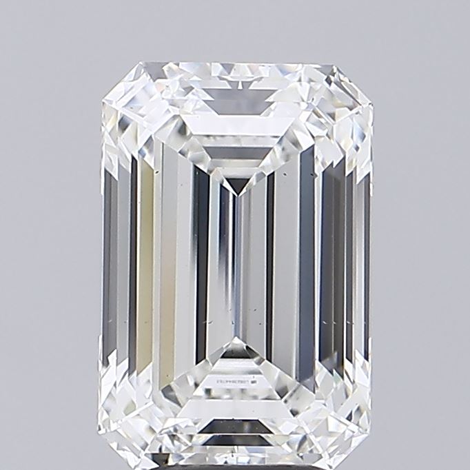 5.05 ct. emerald Lab Grown Diamond front image
