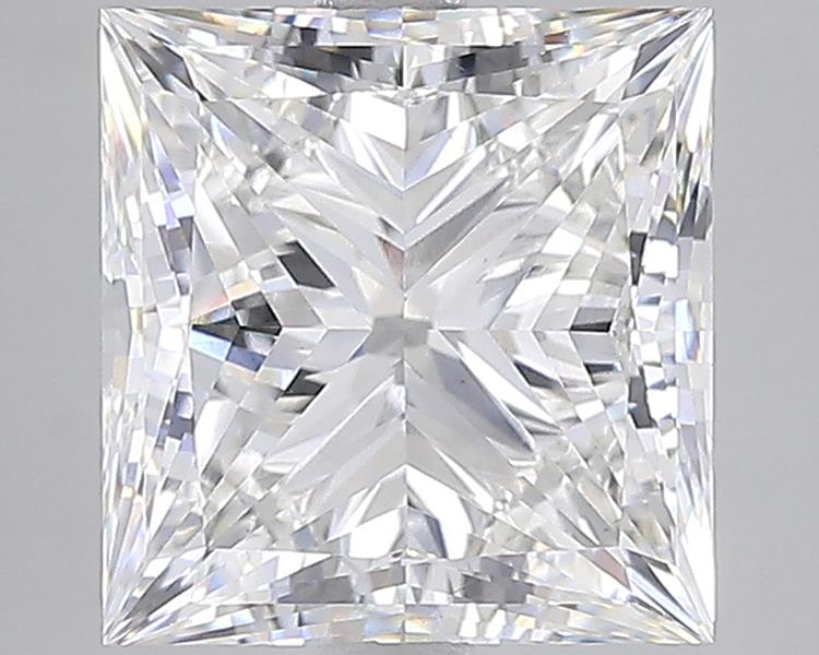 5.00 ct. princess Lab Grown Diamond front image