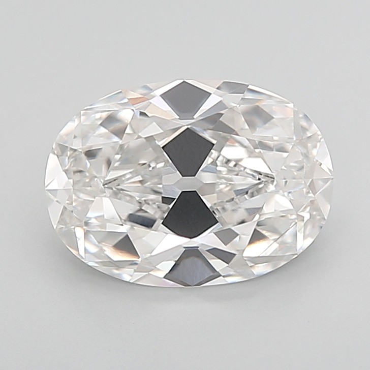 4.07 ct. oval Lab Grown Diamond front image